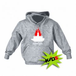 Детская худи Welcome to Hell - PrintSalon