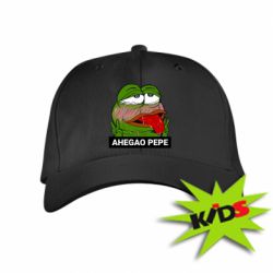 Детская кепка Аhegao PePe - PrintSalon