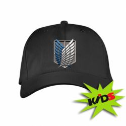 Детская кепка Attack Titan Survey Corps Logo 3D