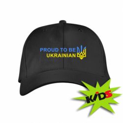 Детская кепка Colorful proud to be Ukrainian - PrintSalon