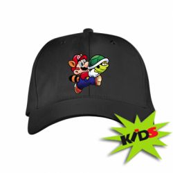 Детская кепка Cute Mario with turtle - PrintSalon