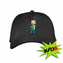 Дитяча кепка Heroes from Minecraft - PrintSalon
