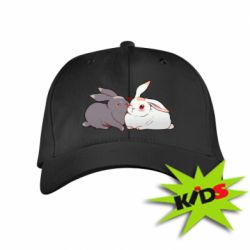 Детская кепка Кролики Вэй и Лань - PrintSalon
