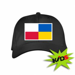 Детская кепка Польша и Украина - PrintSalon