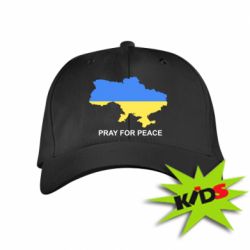 Детская кепка Pray for peace - PrintSalon