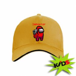 Дитяча кепка Red Impostor - PrintSalon