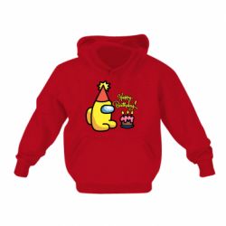 Дитяче худі Among Us Happy Birthday - PrintSalon