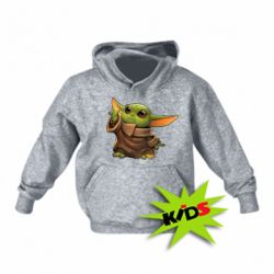 Дитяче худі Baby Yoda Force - PrintSalon