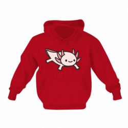 Детское худи Cute axolotl