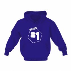Детское худи Fortnight number 1 - PrintSalon