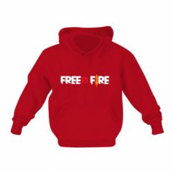 Дитяче худі Free fire and logo Garena - PrintSalon