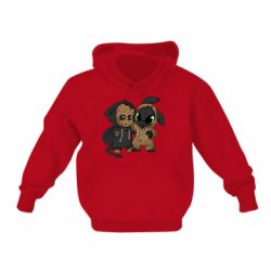 Детское худи Groot And Toothless - PrintSalon