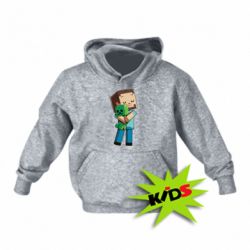Дитяче худі Heroes from Minecraft - PrintSalon