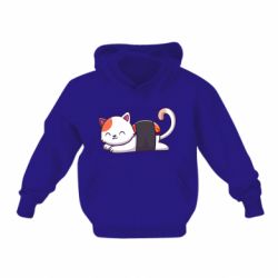 Детское худи Котик-суши - PrintSalon