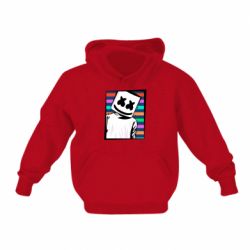 Детское худи Marshmello Colorful Portrait - PrintSalon