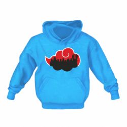 Детское худи Akatsuki Members Red Cloud - PrintSalon