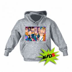 Детское худи All Main Characters - PrintSalon