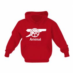 Детское худи Arsenal simple logo - PrintSalon