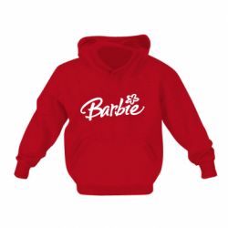 Детское худи Barbie Logo - PrintSalon