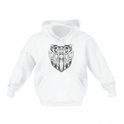 Детское худи Bike Shield Art - PrintSalon