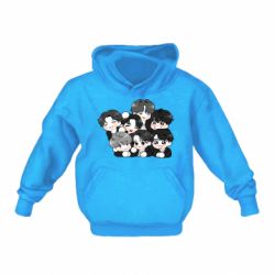 Дитяче худі BTS Cute Art - PrintSalon