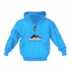 Детское худи Ethereum Rises - PrintSalon