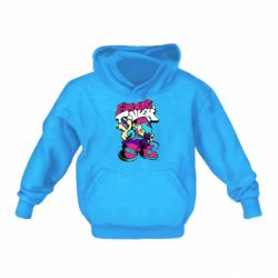 Детское худи FnF Boy And Logo - PrintSalon