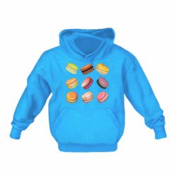 Детское худи Французский макарун - PrintSalon