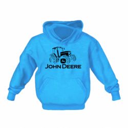 Дитяче худі John Deere Logo, Tractor - PrintSalon