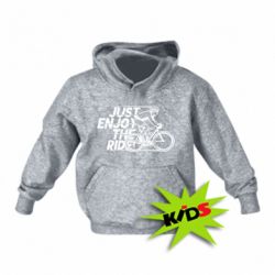 Детское худи Just enjoy the ride - PrintSalon