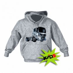 Детское худи MEN truck - PrintSalon