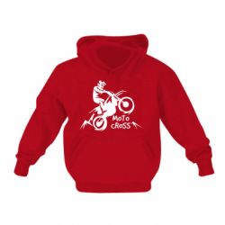 Детское худи Motocross sport - PrintSalon