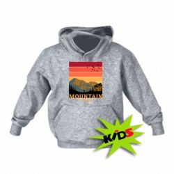 Детское худи Mountain travel - PrintSalon