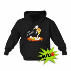 Детское худи Пол это лава - PrintSalon