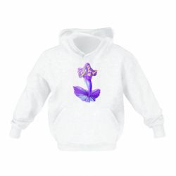 Детское худи Purple Mermaid Barbie - PrintSalon