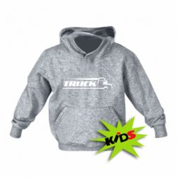 Детское худи Truck simple art - PrintSalon
