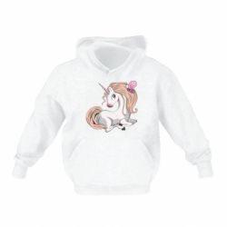 Детское худи Unicorn with bow tie - PrintSalon