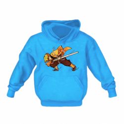 Детское худи Zenitsu Demon Slayer - PrintSalon