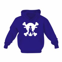 Дитяче худі One Piece Luffy Captain - PrintSalon