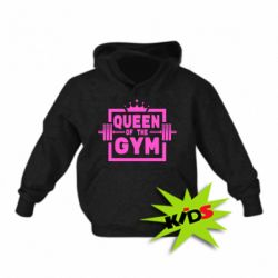 Детское худи Queen Of The Gym - PrintSalon