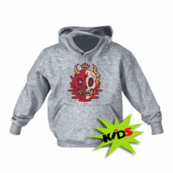 Детское худи Skull face - PrintSalon
