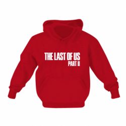 Детское худи The last of us part 2 logo - PrintSalon