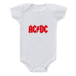 Детский бодик AC/DC Red Logo - PrintSalon