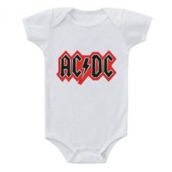 Детский бодик AC/DC Vintage - PrintSalon