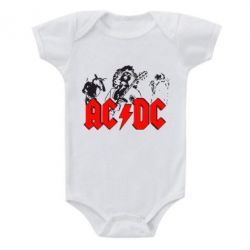 Детский бодик AC DC - PrintSalon