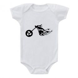 Детский бодик Аццкий байк - PrintSalon