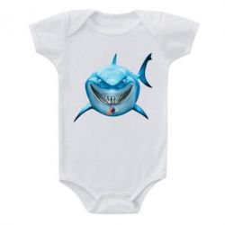 Детский бодик Акула улыбается - PrintSalon