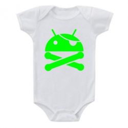 Детский бодик Android Pirate