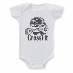 Детский бодик Angry CrossFit-PrintSalon Детский бодик Angry CrossFit