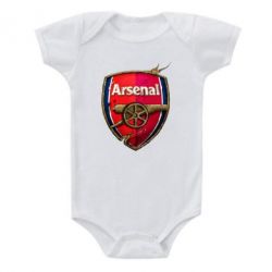 Дитячий бодік Arsenal Art Logo - PrintSalon